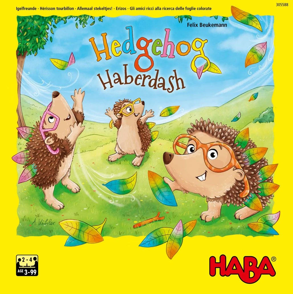 HABA Board Games Hedgehog Haberdash 1 HABA Board Games Hedgehog Haberdash