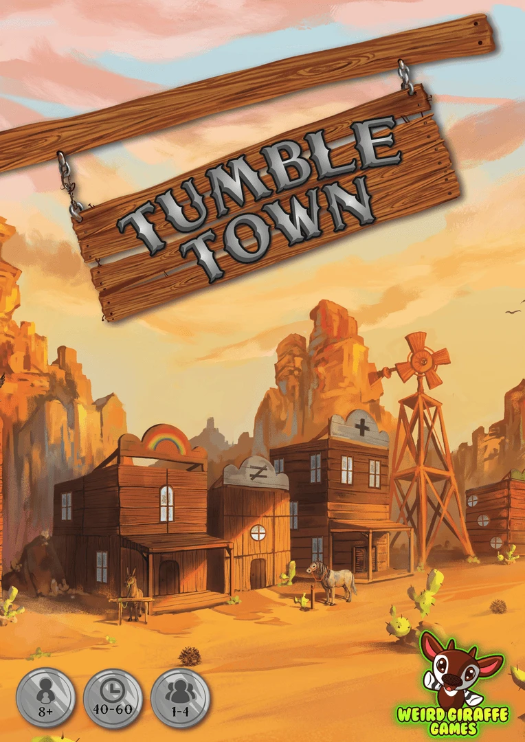 Weird Giraffe Games Tumble Town Board Games 1 Weird Giraffe Games Tumble Town Board Games