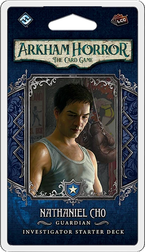 Fantasy Flight Games Board Games Arkham Horror: The Card Game – Nathaniel Cho: Investigator Starter Deck 1 Fantasy Flight Games Board Games Arkham Horror: The Card Game – Nathaniel Cho: Investigator Starter Deck