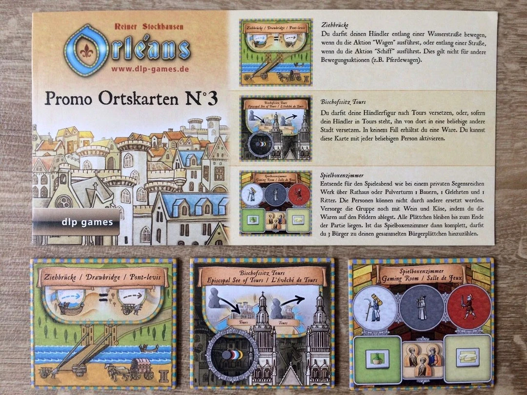 Dlp Games Orléans: Promo Ortskarten N°3 (Import) 1 Dlp Games Orléans: Promo Ortskarten N°3 (Import)