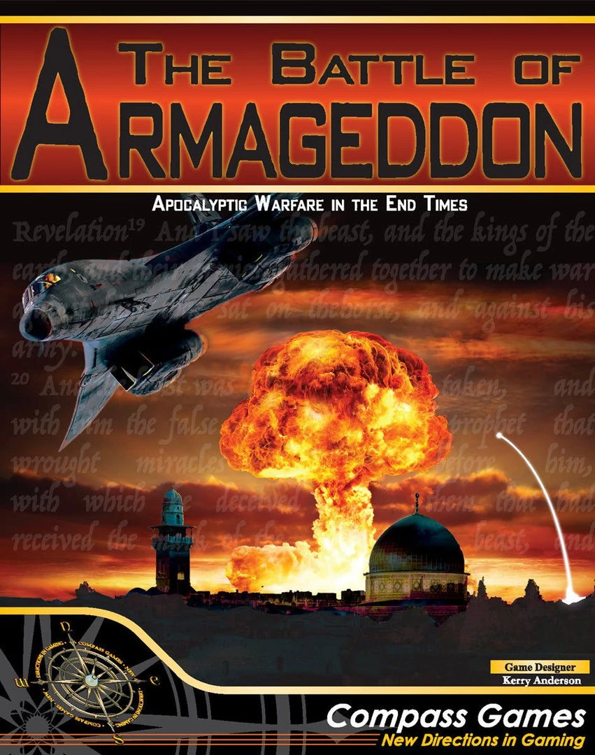 Compass Games The Battle Of Armageddon: Deluxe Edition Board Games 1 Compass Games The Battle Of Armageddon: Deluxe Edition Board Games