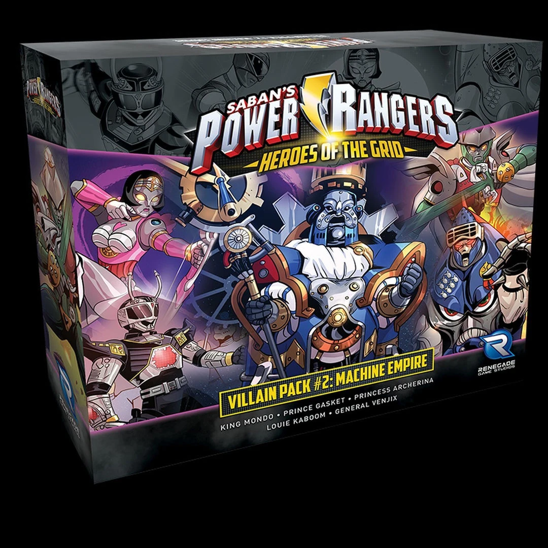 Renegade Game Studios Power Rangers: Heroes Of The Grid – Villain Pack #2: Machine Empire Board Games 1 Renegade Game Studios Power Rangers: Heroes Of The Grid – Villain Pack #2: Machine Empire Board Games