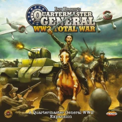 Ares Games Quartermaster General (Second Edition): Total War Board Games