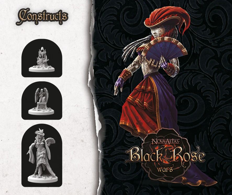 Ares Games Board Games Black Rose Wars: Summonings – Constructs 1 Ares Games Board Games Black Rose Wars: Summonings – Constructs