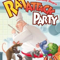 White Goblin Games Rat Attack Party (Import) Board Games