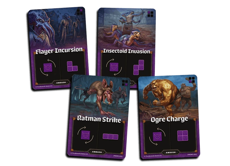 Thunderworks Games Cartographers: Ambush Mini Expansion 1 Thunderworks Games Cartographers: Ambush Mini Expansion