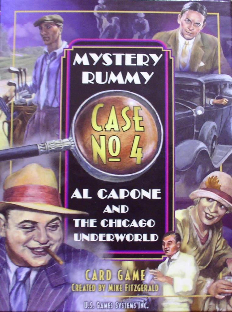 Eagle-Gryphon Games Mystery Rummy: Al Capone And The Chicago Underworld Board Games 1 Eagle-Gryphon Games Mystery Rummy: Al Capone And The Chicago Underworld Board Games