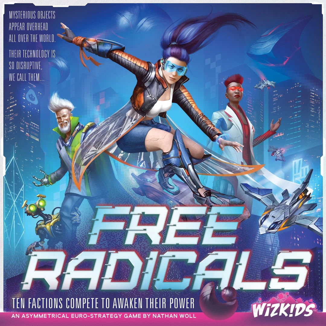 WizKids Free Radicals Board Games 1 WizKids Free Radicals Board Games