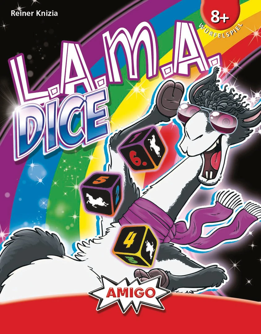 AMIGO LAMA Dice (German Import) Board Games 1 AMIGO LAMA Dice (German Import) Board Games