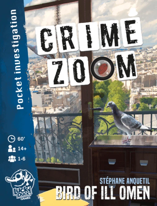 Lucky Duck Games Crime Zoom: A Bird Of Ill Omen 1 Lucky Duck Games Crime Zoom: A Bird Of Ill Omen