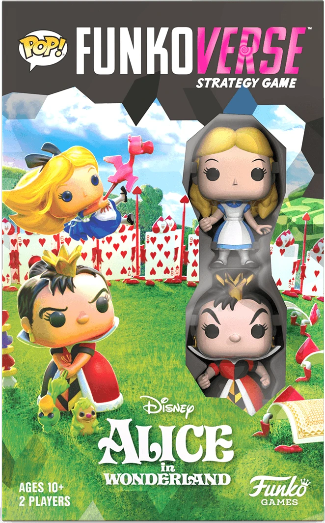 Funko Games Funkoverse Strategy Game: Alice In Wonderland 100 1 Funko Games Funkoverse Strategy Game: Alice In Wonderland 100