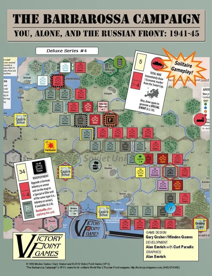Victory Point Games The Barbarossa Campaign Board Games 1 Victory Point Games The Barbarossa Campaign Board Games