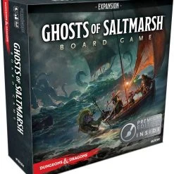 WizKids Dungeons & Dragons: Ghosts Of Saltmarsh – Board Game (Premium Edition) Board Games