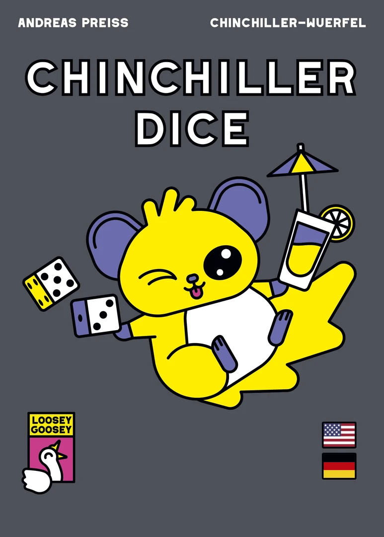 Loosey Goosey Games Chinchiller Dice (Import) 1 Loosey Goosey Games Chinchiller Dice (Import)