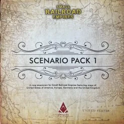 Archona Games Small Railroad Empires: Scenario Pack 1 Board Games