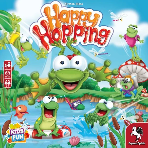 Pegasus Spiele Board Games Happy Hopping (Import) 1 Pegasus Spiele Board Games Happy Hopping (Import)
