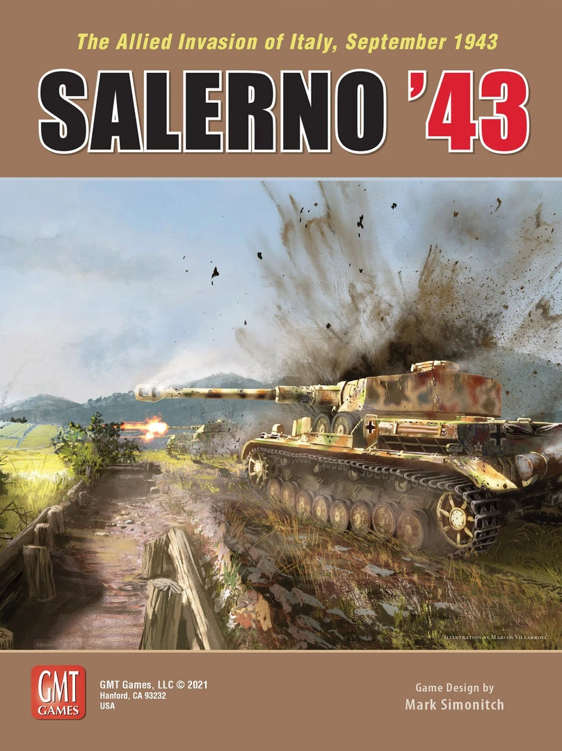 GMT Games Salerno '43 Board Games 1 GMT Games Salerno '43 Board Games