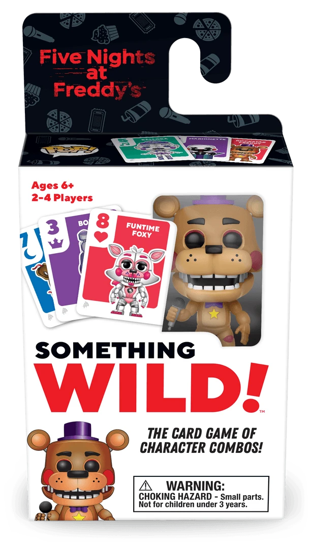 Funko Games Something Wild! Five Nights At Freddy's: Rockstar Freddy Game Board Games 1 Funko Games Something Wild! Five Nights At Freddy's: Rockstar Freddy Game Board Games