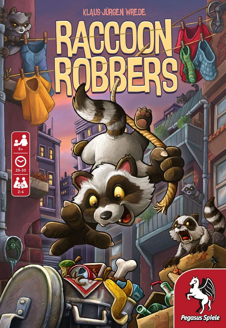 Pegasus Spiele Raccoon Robbers (Import) Board Games 1 Pegasus Spiele Raccoon Robbers (Import) Board Games
