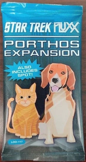 Looney Labs Board Games Star Trek Fluxx: Porthos Expansion 1 Looney Labs Board Games Star Trek Fluxx: Porthos Expansion