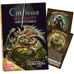Smirk & Dagger Games Board Games Cutthroat Caverns Adventures: B1 - Savage Arena / B2 - Errand Of Evil