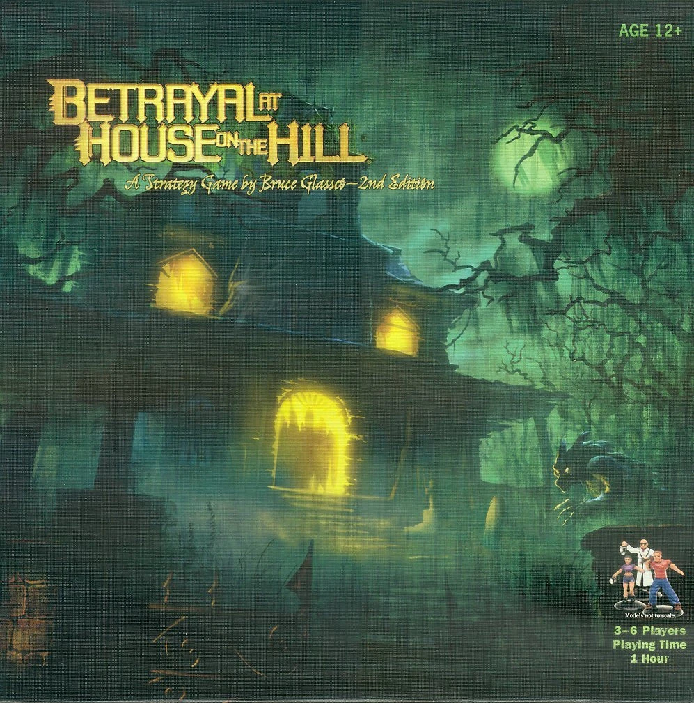 Avalon Hill (Hasbro) Betrayal At House On The Hill (Box Damage) Board Games 1 Avalon Hill (Hasbro) Betrayal At House On The Hill (Box Damage) Board Games