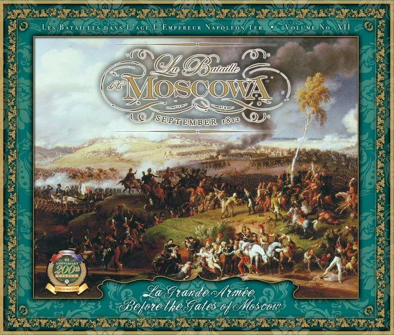Clash Of Arms Games La Bataille De La Moscowa (Third Edition) Board Games 1 Clash Of Arms Games La Bataille De La Moscowa (Third Edition) Board Games