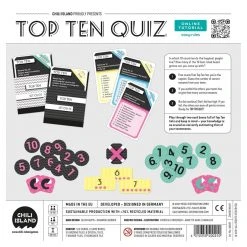 Queen Games Board Games Top Ten Quiz