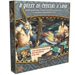 CMON Limited Massive Darkness: A Quest Of Crystal And Lava