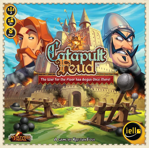 IELLO Board Games Catapult Feud 1 IELLO Board Games Catapult Feud