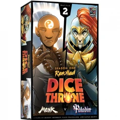 Roxley Board Games Dice Throne: ReRolled - Monk Vs Paladin Season One