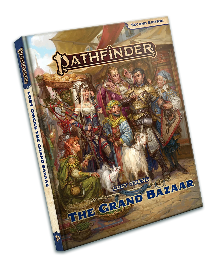 Paizo Publishing Pathfinder 2nd Edition - Lost Omens: The Grand Bazaar Jun 13-19, 2022 1 Paizo Publishing Pathfinder 2nd Edition - Lost Omens: The Grand Bazaar Jun 13-19, 2022