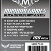 Mayday Games Mayday Sleeves - Black-Backed Euro Card Sleeves