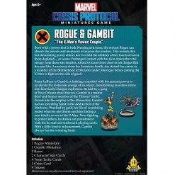 Atomic Mass Games Board Games Marvel: Crisis Protocol - Rogue & Gambit Character Pack 7 Atomic Mass Games Board Games Marvel: Crisis Protocol - Rogue & Gambit Character Pack