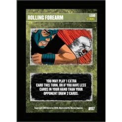 SRG Universe The Supershow - 07 Rolling Forearm Promo Card