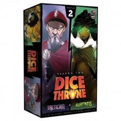 Roxley Board Games Dice Throne: Tactician Vs. Huntress Season Two
