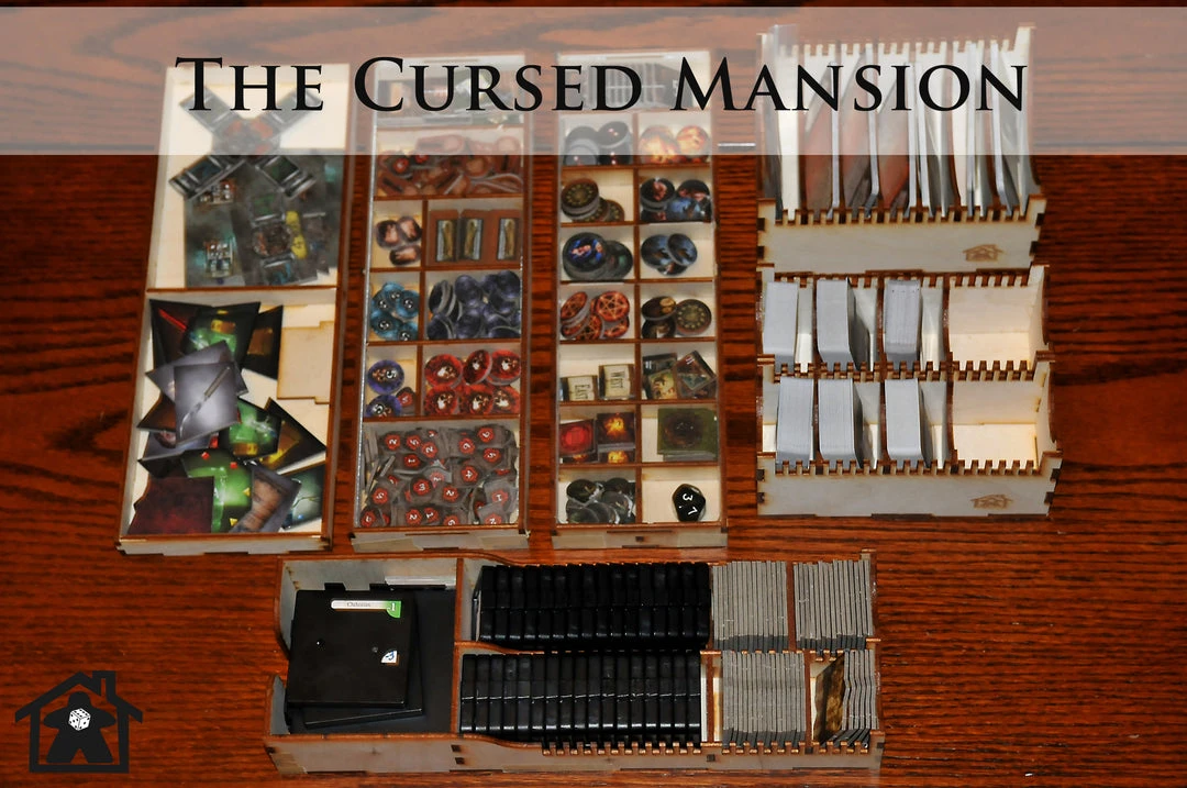 Meeple Realty - The Cursed Mansion (Compatible With Mansions Of Madness™) 1 Meeple Realty - The Cursed Mansion (Compatible With Mansions Of Madness™)