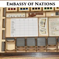 Meeple Realty - Embassy Of Nations (compatible With NATIONS™)