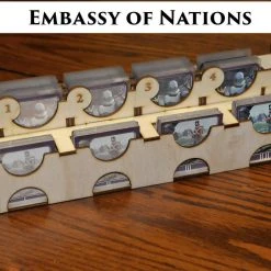 Meeple Realty - Embassy Of Nations (compatible With NATIONS™)