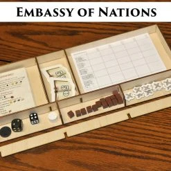 Meeple Realty - Embassy Of Nations (compatible With NATIONS™)