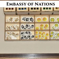 Meeple Realty - Embassy Of Nations (compatible With NATIONS™)