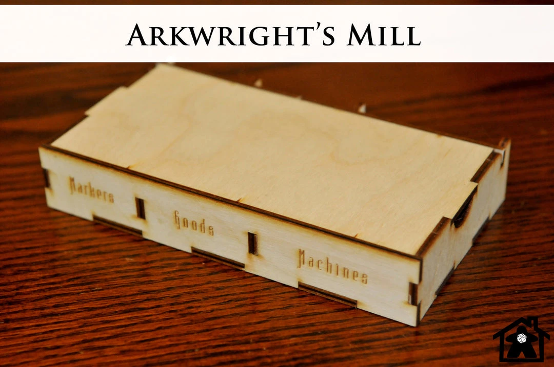 Meeple Realty - Arkwright's Mill (Compatible With ARKWRIGHT™) 24 Meeple Realty - Arkwright's Mill (Compatible With ARKWRIGHT™)