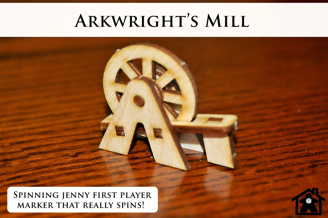 Meeple Realty - Arkwright's Mill (Compatible With ARKWRIGHT™) 7 Meeple Realty - Arkwright's Mill (Compatible With ARKWRIGHT™)
