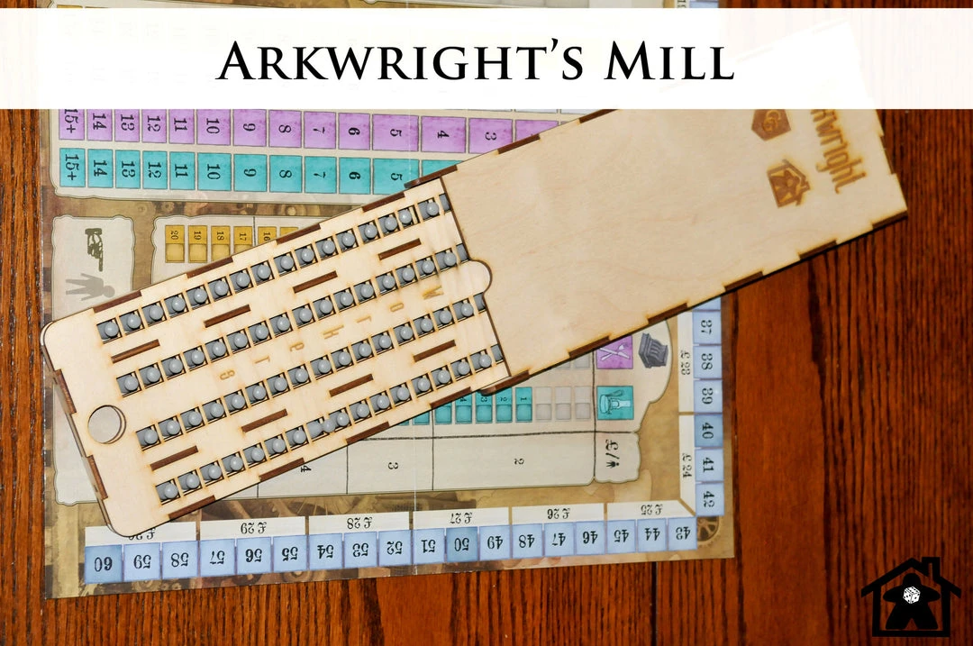 Meeple Realty - Arkwright's Mill (Compatible With ARKWRIGHT™) 8 Meeple Realty - Arkwright's Mill (Compatible With ARKWRIGHT™)