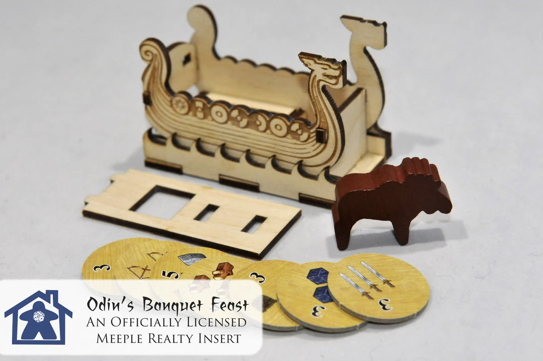 Meeple Realty - Odin's Banquet Hall (Compatible With FEAST FOR ODIN™) 3 Meeple Realty - Odin's Banquet Hall (Compatible With FEAST FOR ODIN™)