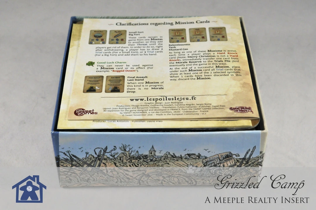 Meeple Realty - Grizzled Camp (Compatible With The Grizzled™ And The Grizzled: At Your Order!™) 7 Meeple Realty - Grizzled Camp (Compatible With The Grizzled™ And The Grizzled: At Your Order!™)
