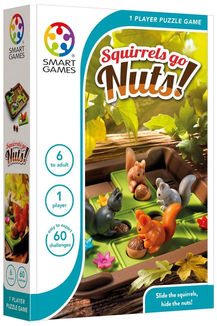 Smart Games: Squirrels Go Nuts! Board Games 1 Smart Games: Squirrels Go Nuts! Board Games