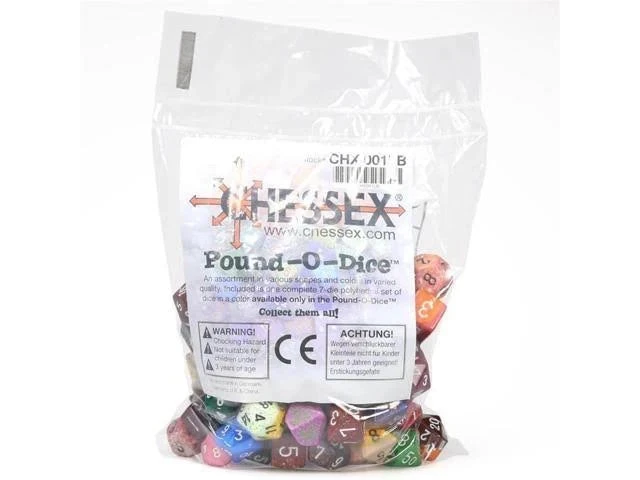 Jun 20-26, 2022 Chessex - Pound-O-Dice (Approx. 80-100 Dice) 1 Jun 20-26, 2022 Chessex - Pound-O-Dice (Approx. 80-100 Dice)
