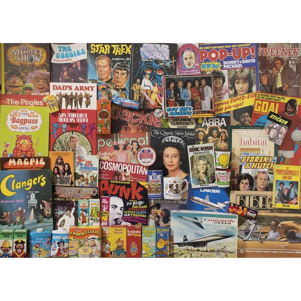 Puzzle - Gibsons - Spirit Of The 70s (1000 Pieces) All Sale Items 2 Puzzle - Gibsons - Spirit Of The 70s (1000 Pieces) All Sale Items