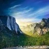 Puzzle - 4D Cityscape - Stephen Wilkes Tunnel View, Yosemite National Park, Day To Night (1000 Pieces)